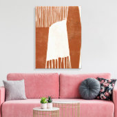 Indiaas veld I Canvas Afdruk (Insitu (Woonkamer))