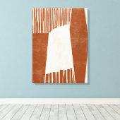 Indiaas veld I Canvas Afdruk (Insitu (Houten vloer))