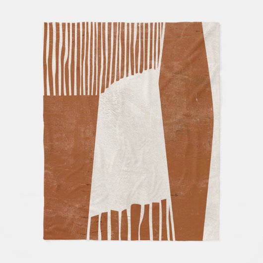 Indiaas veld I Fleece Deken (Voorkant)