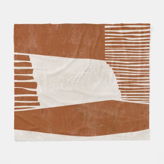 Indiaas veld I Fleece Deken (Voorkant (Horizontaal))