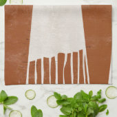 Indiaas veld I Theedoek (Gevouwen)