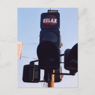 Indiaas verkeerslicht briefkaart