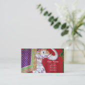 Indiaas Visitekaartje voor kunstolifanten (Staand voorkant)