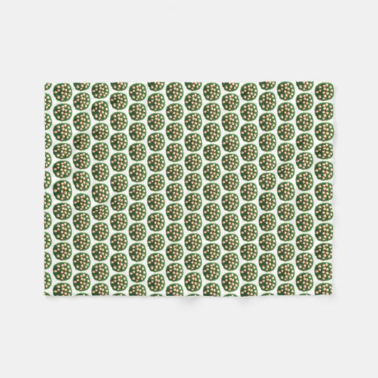 Indiaas voedselblad Saag Paneer Spinach Kaas Fleece Deken (Voorkant (Horizontaal))