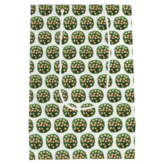 Indiaas voedselblad Saag Paneer Spinach Kaas Medium Cadeauzakje (Achterkant)