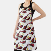 Indiaas voedseltandoorkoken Tandoori Chicken Schort (Insitu)