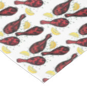 Indiaas voedseltandoorkoken Tandoori Chicken Tafelkleed (Gekanteld)