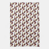 Indiaas voedseltandoorkoken Tandoori Chicken Theedoek (Verticaal)