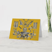 Indiaas Wenskaart Kunstvoorwerpen Kaart (Achterkant)