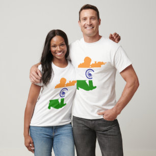 Indiaas zegel t-shirt
