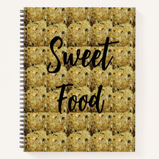 Indiaas zoet Til Laddu zoet eten Notitieboek (Voorkant)