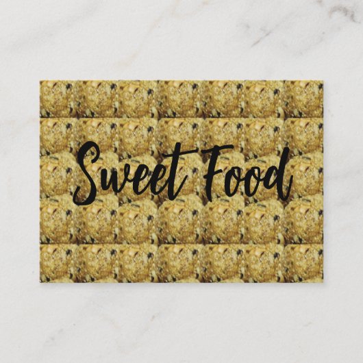 Indiaas zoet Til Laddu zoet eten Visitekaartje (Voorkant)