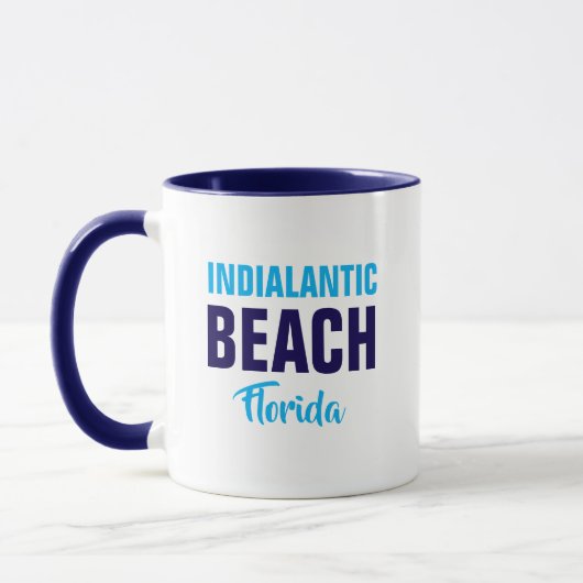 Indialantic Beach Florida Coffee Mug Mok (Links)