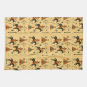 Indian art theedoek (Horizontaal)