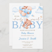Indian Baby shower Invitation Kaart boy (Voorkant / Achterkant)