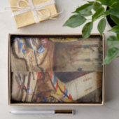 "Indian Beauty Parlor" door Charles M Russell Tissuepapier (Geschenk)