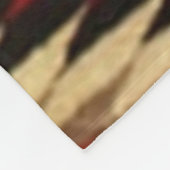 INDIAN BLANKET (gesimuleerd) Vliegtuigbakken Fleece Deken (Hoek)