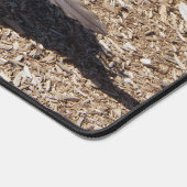 Indian Blue Peafowl deskmat Bureaumat (Hoek)