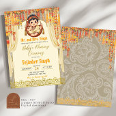 Indian Boy Baby Naming Ceremony Kaart