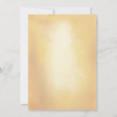 Indian Bride Haldi Ceremony Pauw Bloemen Kaart (Achterkant)