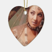 Indian bride keramisch ornament (Links)