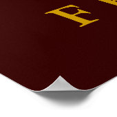 Indian Chief Pencil Sketch Motivatie Poster (Hoek)