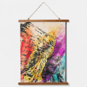 Indian Chief Profile Duo Hangend Wandkleed (Voorkant)