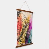 Indian Chief Profile Duo Hangend Wandkleed (Gebogen)