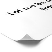 Indian Chief Sketch Motivatie Poster Poster (Hoek)