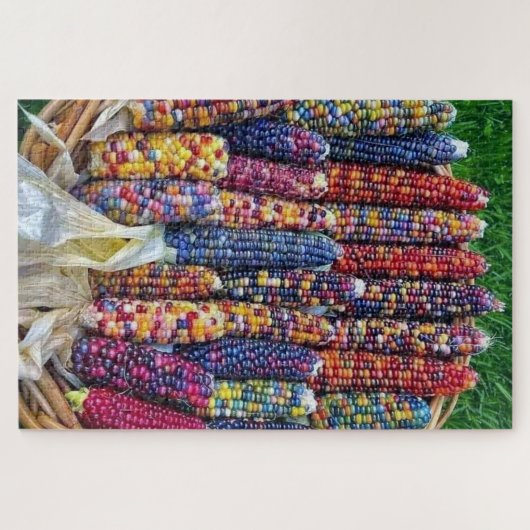 Indian Corn Jigzaag Puzzle Legpuzzel (Horizontaal)