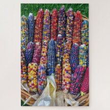 Indian Corn Jigzaag Puzzle