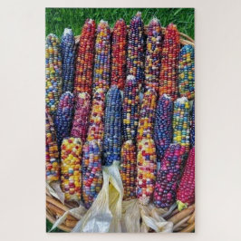 Indian Corn Jigzaag Puzzle Legpuzzel