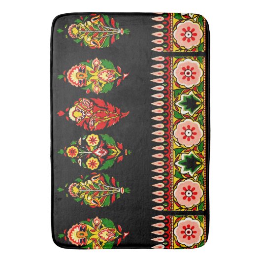 Indian Cotton Fabric Badmat (Voorkant Verticaal)