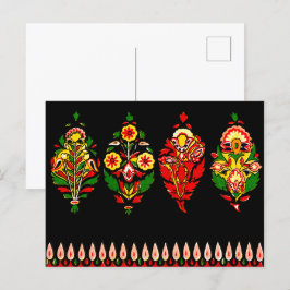 Indian Cotton Fabric Briefkaart