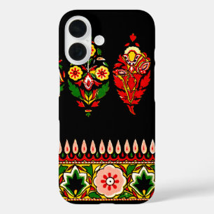 Indian Cotton Fabric iPhone 16 Hoesje