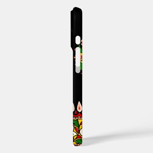 Indian Cotton Fabric Case-Mate iPhone Case (Achterkant / Links)