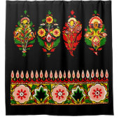 Indian Cotton Fabric Douchegordijn (Voorkant)