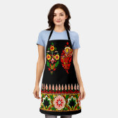 Indian Cotton Fabric Schort (Gedragen)