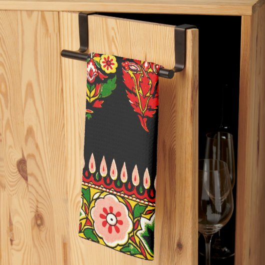 Indian Cotton Fabric Theedoek (Derde Gevouwen)