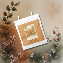 Indian Courtyard Destination bruiloft Escape Bedankzakje