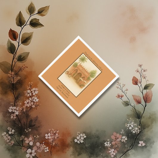 Indian Courtyard Destination bruiloft Escape Servet