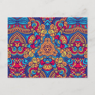 Indian Dream Kaleidoscope Briefkaart