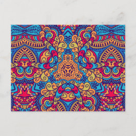 Indian Dream Kaleidoscope Briefkaart