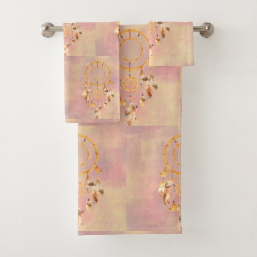 Indian Drocatcher Bad Handdoek (Insitu)