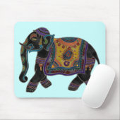 Indian Elephant Art Mousepad Muismat (Met muis)