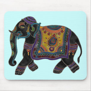 Indian Elephant Art Mousepad Muismat