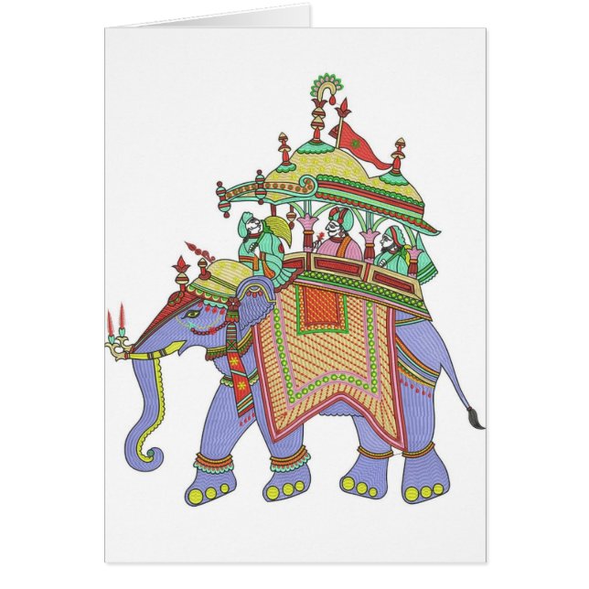 INDIAN ELEPHANT DESIGN (Voorkant)