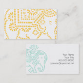 Indian Elephant Design Visitekaartje (Voorkant / Achterkant)