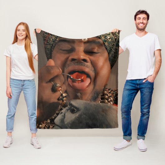 Indian Feast Fleece Deken (In situ)