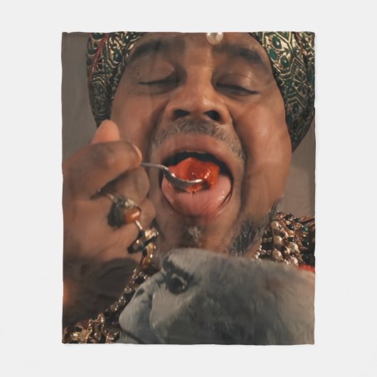 Indian Feast Fleece Deken (Voorkant)